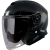 AXXIS OF504SV Mirage SV Solid Matt Black шлем открытый черный матовый фото в интернет-магазине FrontFlip.Ru