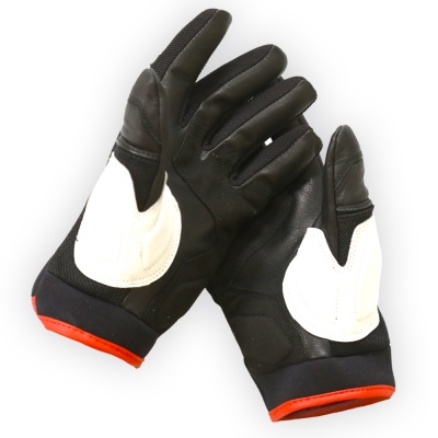 MCP Мотоперчатки Tatum Kevlar черно-белый фото в интернет-магазине FrontFlip.Ru