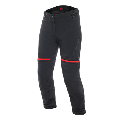 DAINESE CARVE MASTER 2 LADY GORE-TEX PANTS - BLACK/RED брюки тек фото в интернет-магазине FrontFlip.Ru