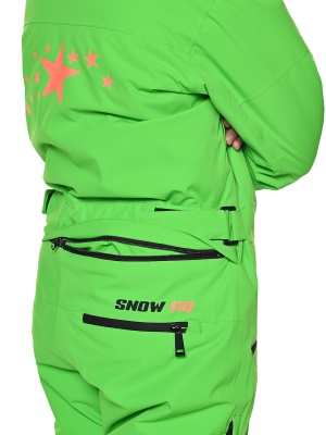 SNOW HEADQUARTER Снегоходный комбинезон для мальчика T-9063 Салатовый фото в интернет-магазине FrontFlip.Ru