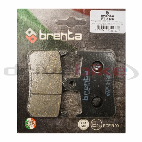 [BRENTA] Тормозные колодки FT 3136 Organic фото в интернет-магазине FrontFlip.Ru