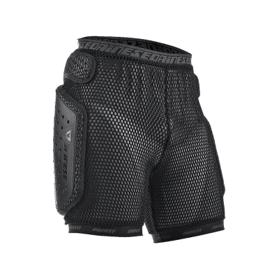 DAINESE Шорты с защитой E1 001 BLACK фото в интернет-магазине FrontFlip.Ru