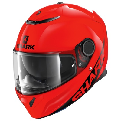 Шлем SHARK SPARTAN 1.2 BLANK Red Glossy фото в интернет-магазине FrontFlip.Ru