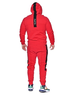 SNOW HEADQUARTER Горнолыжный костюм мужской KA-0107 Красный фото в интернет-магазине FrontFlip.Ru