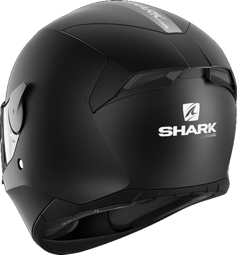 SHARK Мотошлем D-SKWAL 2 BLANK BLK Mat KMA Черный Матовый фото в интернет-магазине FrontFlip.Ru