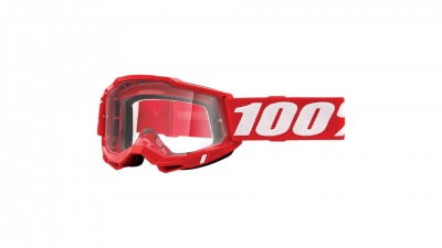 Очки 100% accuri 2 goggle neon red / clear lens фото в интернет-магазине FrontFlip.Ru