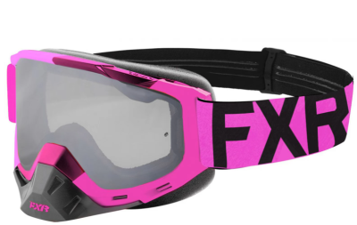 FXR MX Маска Boost Clear MX Goggle 19 Elec Pink/Black фото в интернет-магазине FrontFlip.Ru