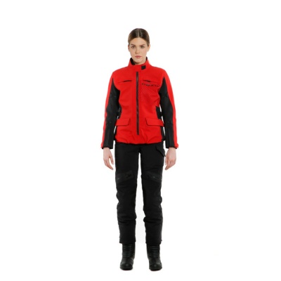 Куртка текстильная женская Dainese TONALE LADY D-DRY XT Tour-Red/Lava-Red/Black фото в интернет-магазине FrontFlip.Ru