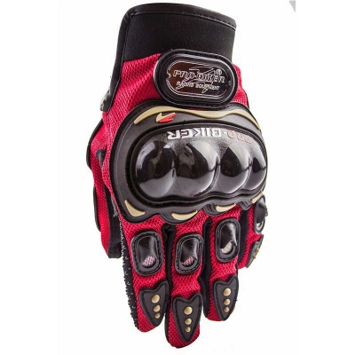 Перчатки Pro-Biker MCS-01 Red фото в интернет-магазине FrontFlip.Ru