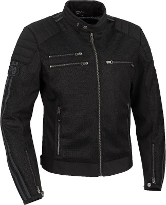 Куртка текстильная Segura VENTURA VENTED Black/Grey фото в интернет-магазине FrontFlip.Ru