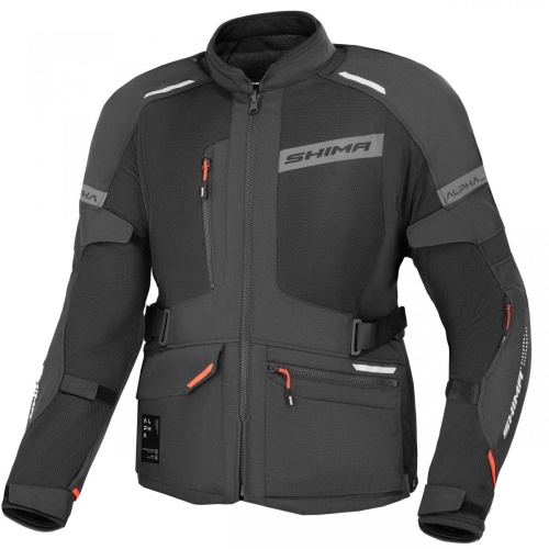 куртка SHIMA ALPHA MEN BLACK фото в интернет-магазине FrontFlip.Ru