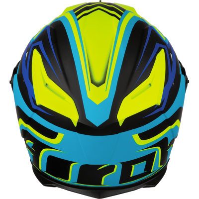 AIROH шлем интеграл GP500 RIVAL BLUE MATT фото в интернет-магазине FrontFlip.Ru