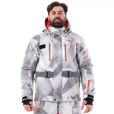 Dragonfly Куртка EXPEDITION Camo - Grey 2024 фото в интернет-магазине FrontFlip.Ru