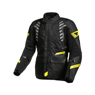 MACNA ULTIMAX Куртка ткань черн.с желт.полосками фото в интернет-магазине FrontFlip.Ru