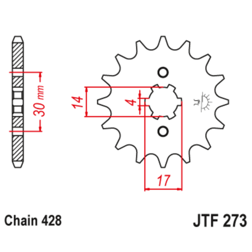 Звезда ведущая , JT 273.13 фото в интернет-магазине FrontFlip.Ru