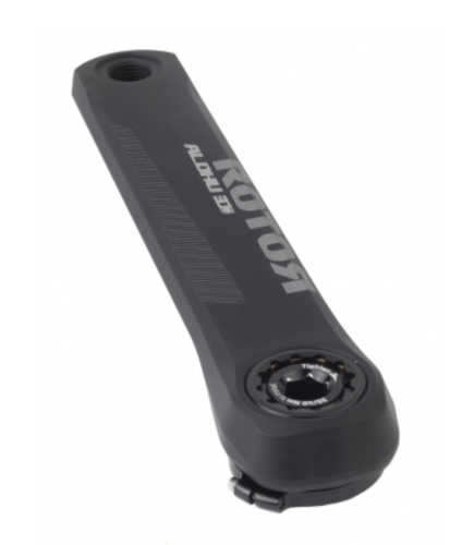 Шатуны Rotor Aldhu 3D+ Crank Arms Black 175mm (C02-102-21010-0) фото в интернет-магазине FrontFlip.Ru