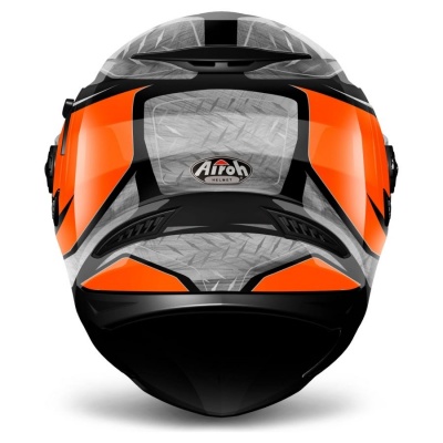 AIROH шлем интеграл MOVEMENT-S STEEL ORANGE GLOSS фото в интернет-магазине FrontFlip.Ru