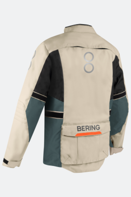 Куртка текстильная Bering SIBERIA Beige/Grey/Orange фото в интернет-магазине FrontFlip.Ru