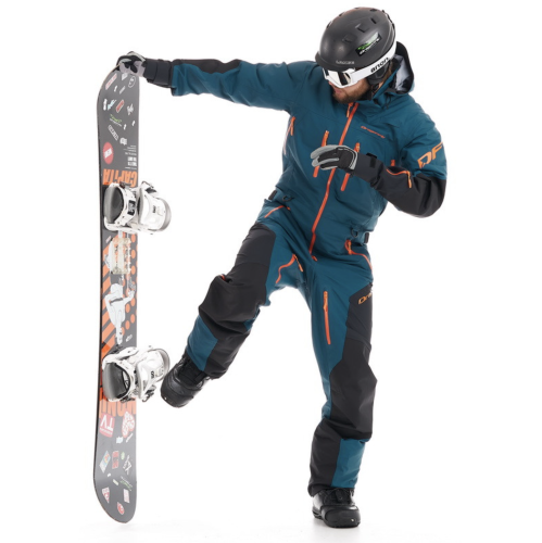 Dragonfly Комбинезон SuperLite 3L MAN Dark Ocean - Orange фото в интернет-магазине FrontFlip.Ru