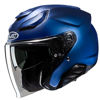 HJC Шлем F31 SEMI FLAT METALLIC BLUE фото в интернет-магазине FrontFlip.Ru