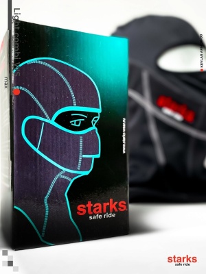 Подшлемник STARKS Light Combi WS, черный фото в интернет-магазине FrontFlip.Ru