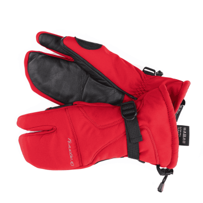 Dragonfly Варежки снегоходные DF SNOWMOBILE MITTENS Red фото в интернет-магазине FrontFlip.Ru