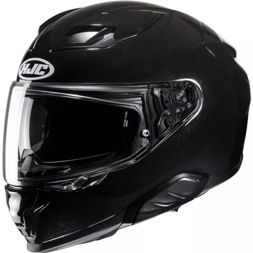 HJC Шлем F71 METAL BLACK фото в интернет-магазине FrontFlip.Ru