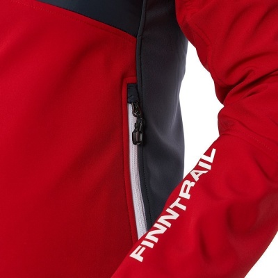 Термокуртка FINNTRAIL SOFTSHELL NITRO RED фото в интернет-магазине FrontFlip.Ru