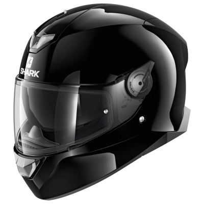Шлем SHARK SKWAL 2 BLANK MAT with LED Black фото в интернет-магазине FrontFlip.Ru