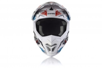 Шлем Acerbis PROFILE 4 White/Blue/Red фото в интернет-магазине FrontFlip.Ru
