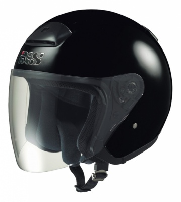Шлем открытый IXS HX 118 Z4018 003 черный глянцевый фото в интернет-магазине FrontFlip.Ru