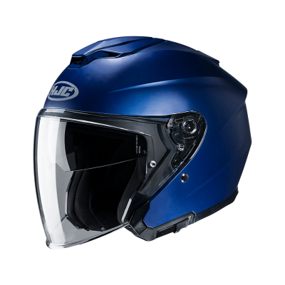 HJC Шлем i30 SEMI FLAT METALLIC BLUE фото в интернет-магазине FrontFlip.Ru
