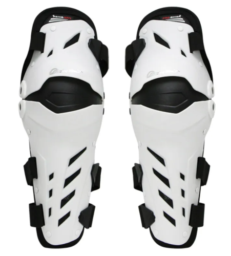 Наколенники Pro-Biker HXP-22 White фото в интернет-магазине FrontFlip.Ru