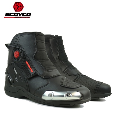 Ботинки Scoyco R4-MR002 Black фото в интернет-магазине FrontFlip.Ru