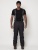 Полукомбинезон брюки горнолыжные мужские темно-серого цвета 662123TC фото в интернет-магазине FrontFlip.Ru