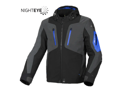MACNA ANGLE Куртка ткань черная/синяя фото в интернет-магазине FrontFlip.Ru