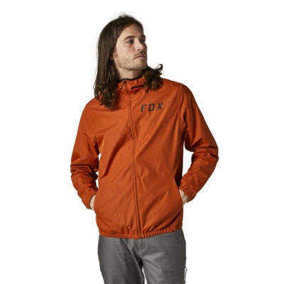 Куртка Fox Clean Up Windbreaker Jacket  Burnt Orange фото в интернет-магазине FrontFlip.Ru