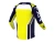 FXR MX Футболка Clutch Pro MX Jersey Midnight/White/Yellow фото в интернет-магазине FrontFlip.Ru