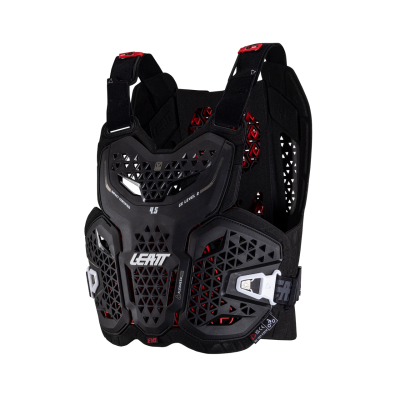 Защита панцирь Leatt Chest Protector 4.5 Evo Black фото в интернет-магазине FrontFlip.Ru