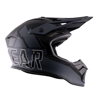 Снегоходный шлем Jethwear Mile Black/Grey фото в интернет-магазине FrontFlip.Ru