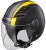 LS2 Мотошлем OF562 AIRFLOW METROPOLIS черно-желтый матовый фото в интернет-магазине FrontFlip.Ru