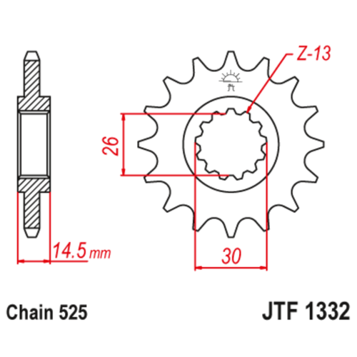 Звезда ведущая , JT 1332.16 фото в интернет-магазине FrontFlip.Ru