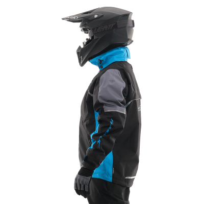 Dragonfly Мембранная куртка QUAD PRO BLACK-BLUE 2021 фото в интернет-магазине FrontFlip.Ru
