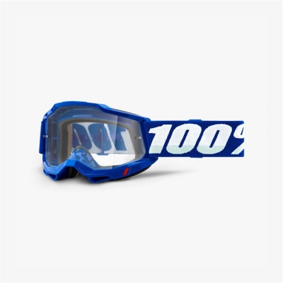 Очки 100% Accuri 2 Goggle Blue / Clear Lens (50221-101-02) фото в интернет-магазине FrontFlip.Ru
