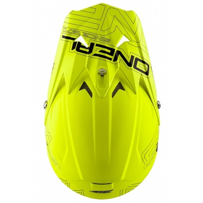 ONEAL Шлем кроссовый 3Series FLAT Термопластик, мат., Жёлтый фото в интернет-магазине FrontFlip.Ru