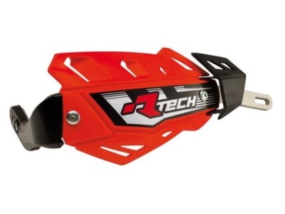 RTech Защита рук FLX Alu оранжевая неон (moto parts) фото в интернет-магазине FrontFlip.Ru