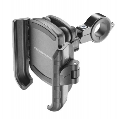 INTERPHONE Универсальный держатель с антивибрацией PRO для смартфона на руль мотоцикла, велосипеда SMCRAB24PRO фото в интернет-магазине FrontFlip.Ru
