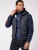 Куртка 2 в 1 мужская толстовка и жилетка темно-синего цвета 70131-1TS фото в интернет-магазине FrontFlip.Ru