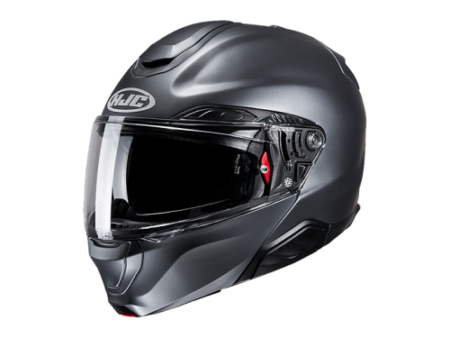 HJC Шлем RPHA91 SEMI FLAT ANTHRACITE фото в интернет-магазине FrontFlip.Ru