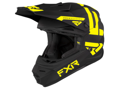 FXR MX Мотошлем Youth Legion Helmet 21 Hi Vis фото в интернет-магазине FrontFlip.Ru